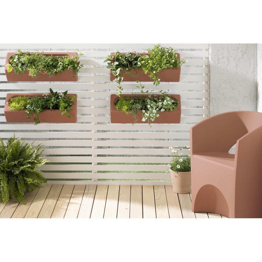 South Shore Dalya Outdoor Wall Planter   Set of 4