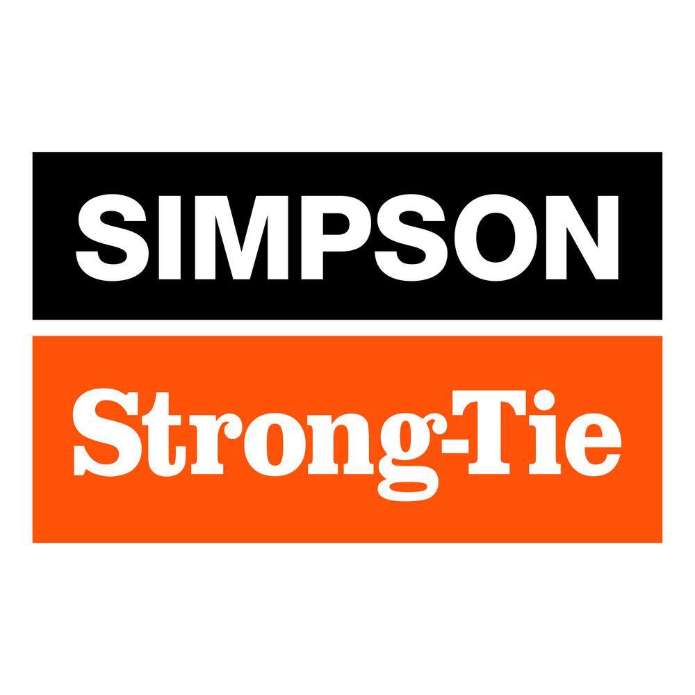 Simpson Strong-Tie Titen HD 38 in. x 4 in. Mechanically Galvanized Heavy-Duty Screw Anchor (50-Pack) THD37400HMG