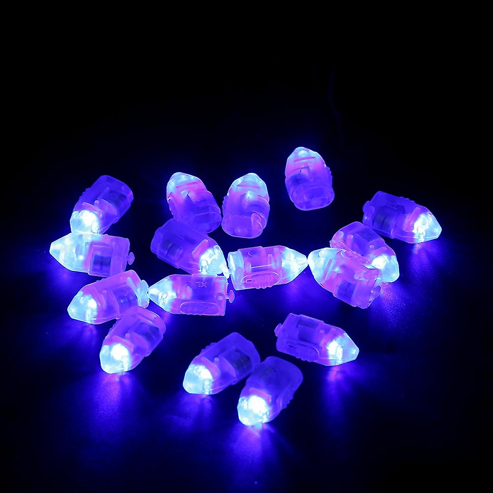 1 Set/50Pcs Waterproof LED Lights for Paper Lantern Ballon Wedding Party Decor Blue