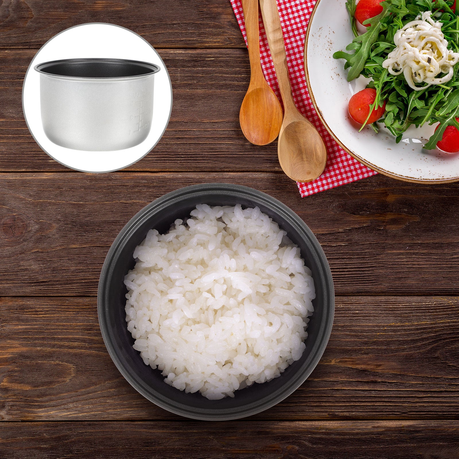 Rice Cooker Inner Pot Rice Cooker Replacement Inner Pot Rice Cooker Replace Liner