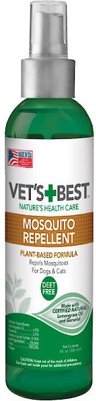 Vet's Best Natural Mosquito Repellent Spray for Dogs and Cats