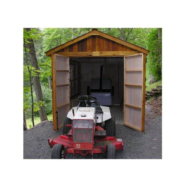 Outdoor Living Today Spacemaster 8 ft. x 12 ft. Western Red Cedar Storage Shed SM812