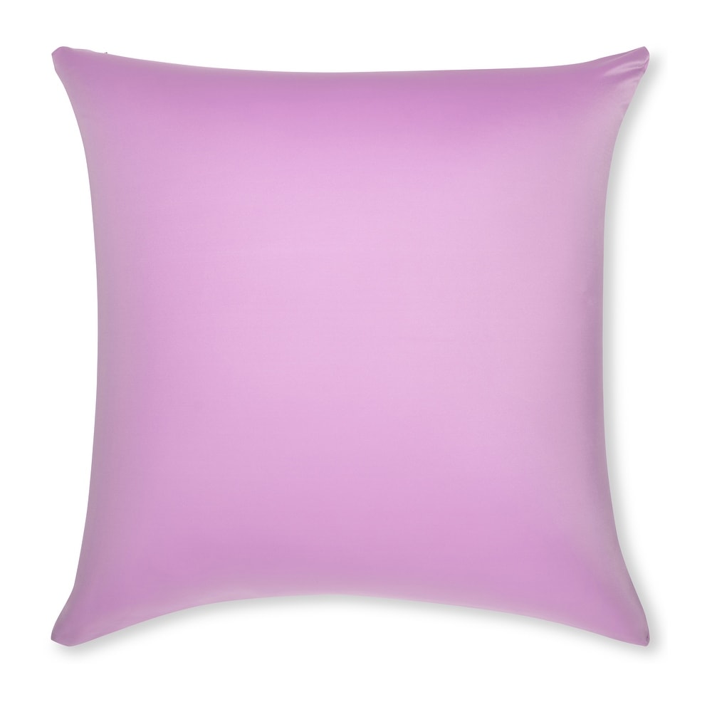 Throw Pillow Cozy Soft Microbead Purple: 1 Pc