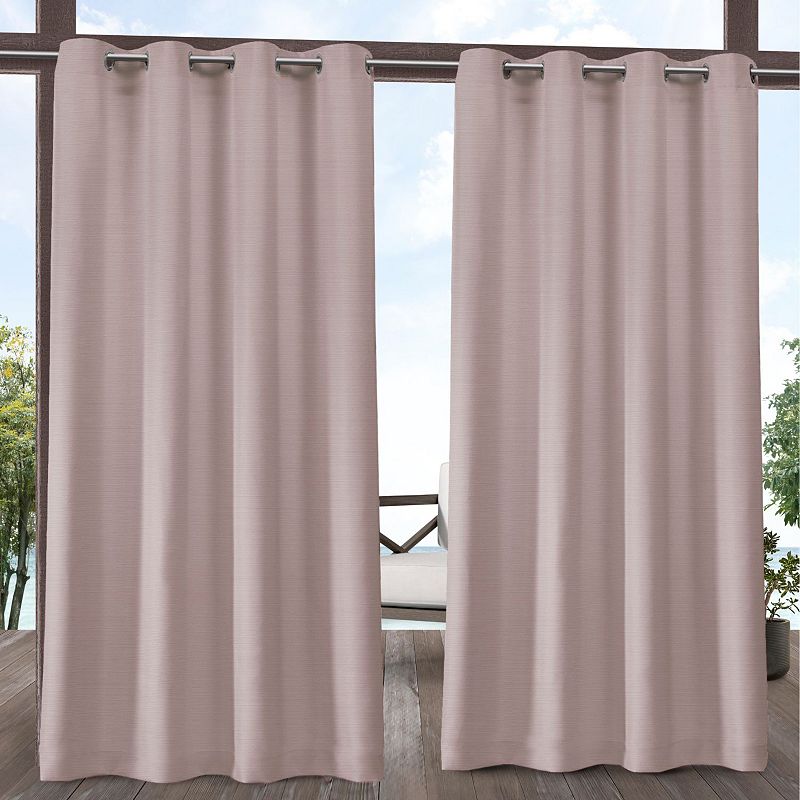 Exclusive Home 2-pack Delano Indoor/Outdoor Window Curtain