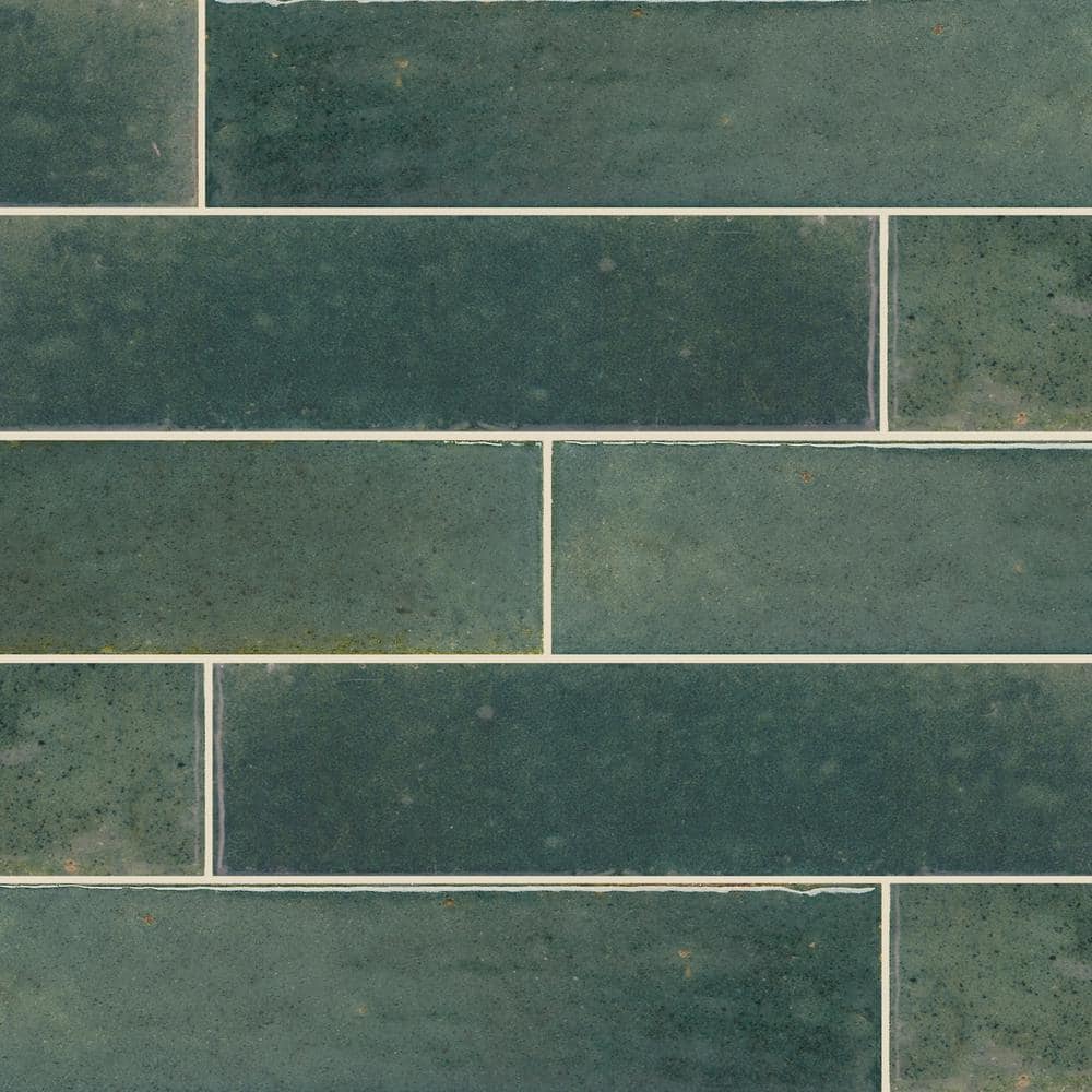 Daltile Remedy Herbal 2-38 in. x 9-58 in. Glazed Porcelain Subway Wall Tile (5.42 sq. ft.Case) RD21391P