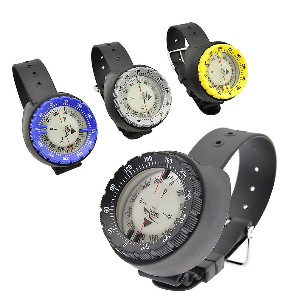 Underwater Compass Luminous Compass Wrist Diving Compass High Precision Professional Compass For Diving Hiking Cycling Camping