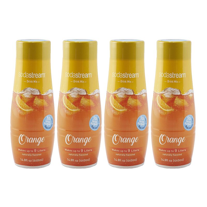 SodaStream Orange 14.8-oz. Sparkling Drink Mix - 4-pk