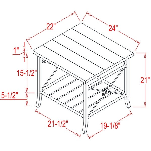 3-Piece Occasional Table Set 1 cocktail and 2 End Table Sets， MDF panels and Powder for Living Room