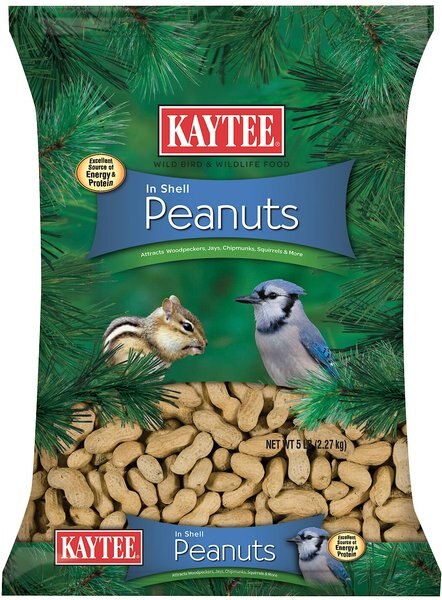 Kaytee Peanuts In A Shell Wild Bird Food， 5-lb bag