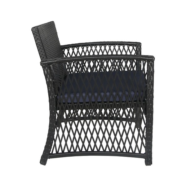 Heritage Outdoor 3piece Wicker Bistro Patio Set