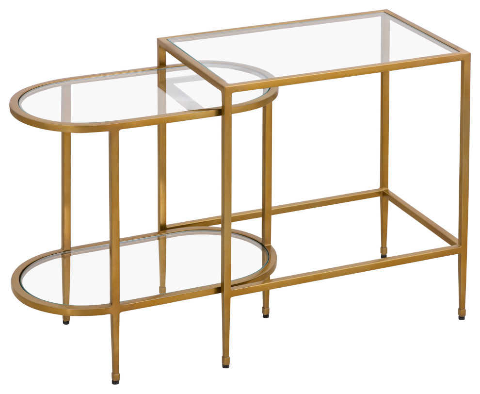 Blain Nesting Tables Set of 2   Contemporary   Coffee Table Sets   by ELK Group International  Houzz