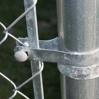 Everbilt Chain Link Fence 6 ft. Long Galvanized Steel Fence Tension Bar 328510DPTEB