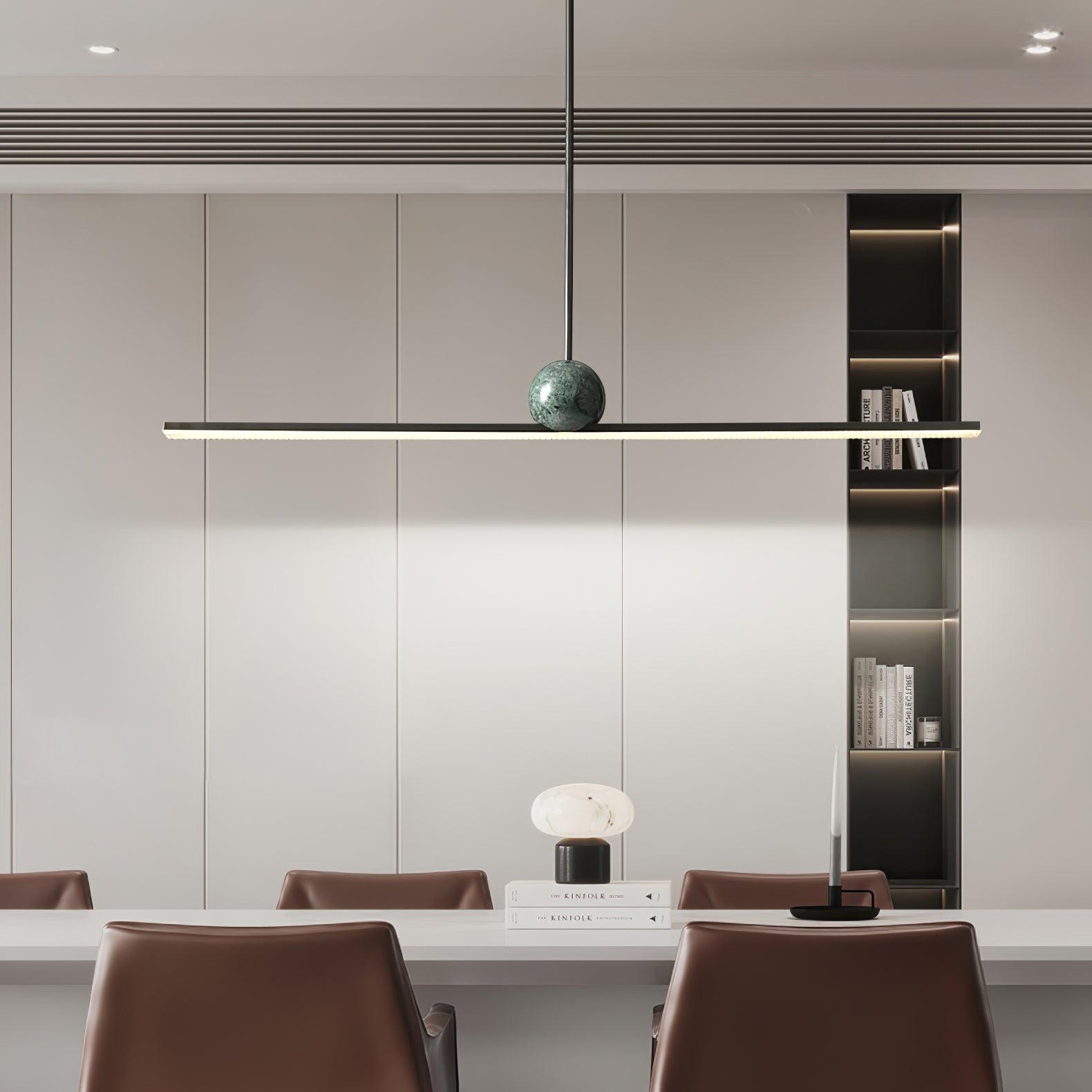 Marble Linear Pendant Lamp