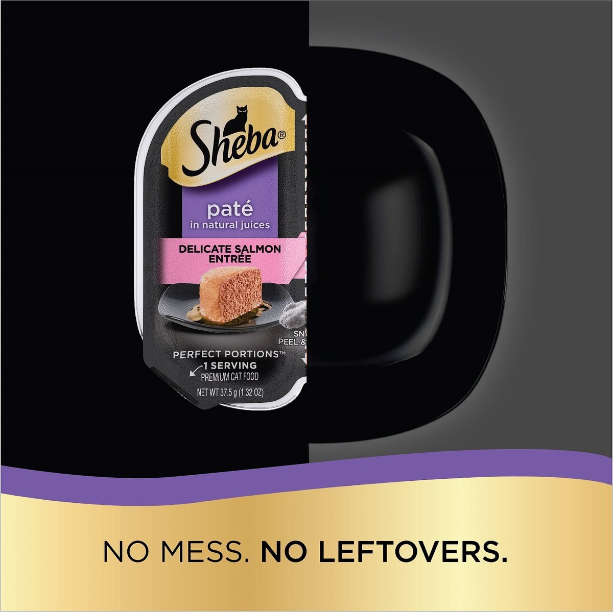 Sheba Perfect Portions Multipack Chicken and Salmon Entr?e Cat Food Trays