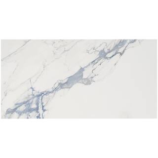 Ivy Hill Tile Calacatta Indigo 12 in. x 24 in. Polished Porcelain Floor and Wall Tile (6-Piece 11.62 sq. ft.Case) EXT3RD105285