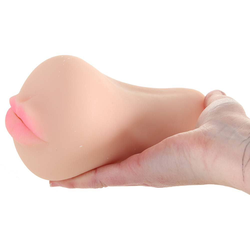 Stroke It Anatomical Mouth Stroker in Ivory