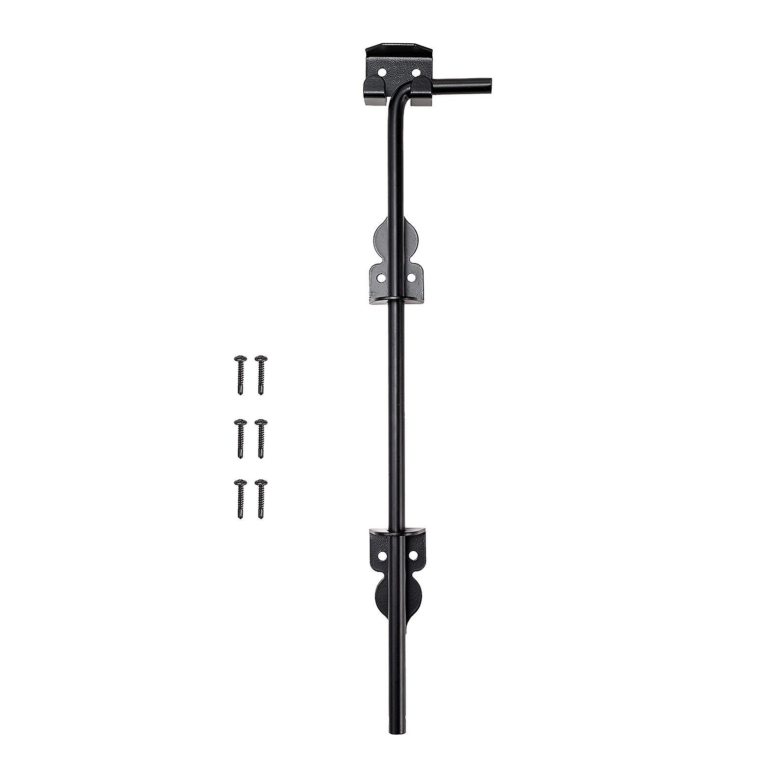 Gate Ground Latch Hardware Iron Gate Stopper Pin For Barn Patio Door Waterproof 24 Inches