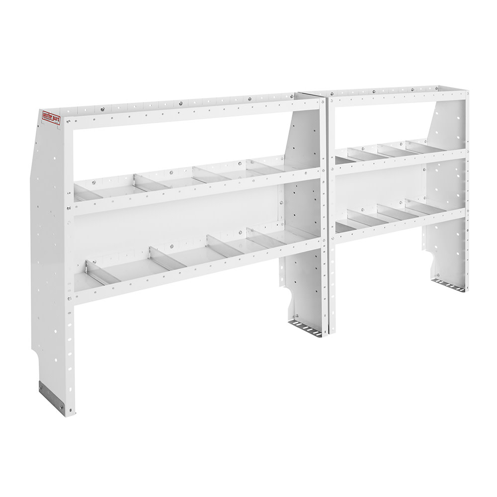 Commercial Shelving Package for Full-Size， 130 Inch Wheel Base ?Ford Transit Vans ;