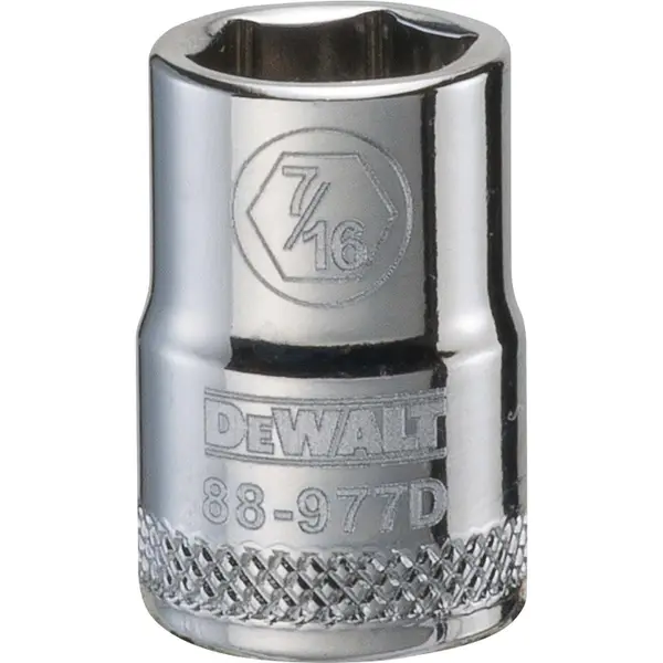 DEWALT 3/8 SAE 6 Point 3/8 Drive Socket