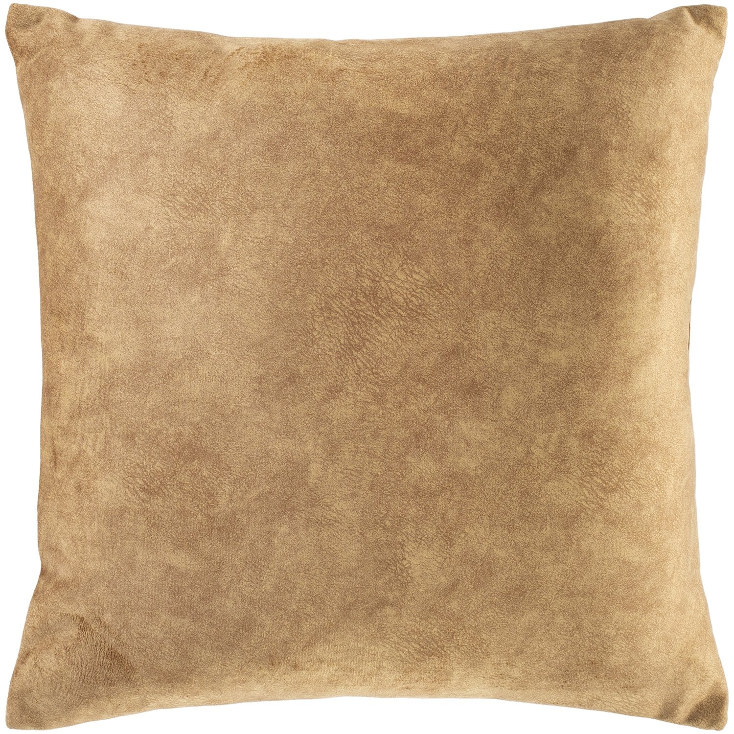 Collins Velvet Square Pillow Camel, Wheat