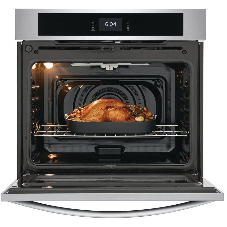 Frigidaire 30-inch, 5.3 cu.ft. Built-in Single Wall Oven with Convection Technology FCWS3027AS