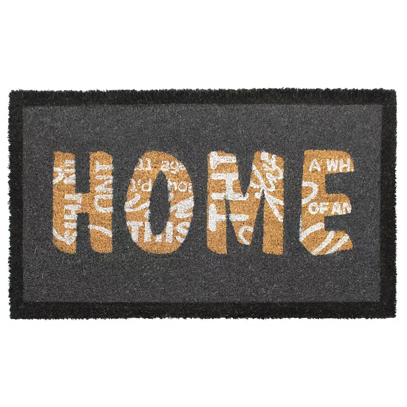 RugSmith Scripty Home Doormat - 18'' x 30''