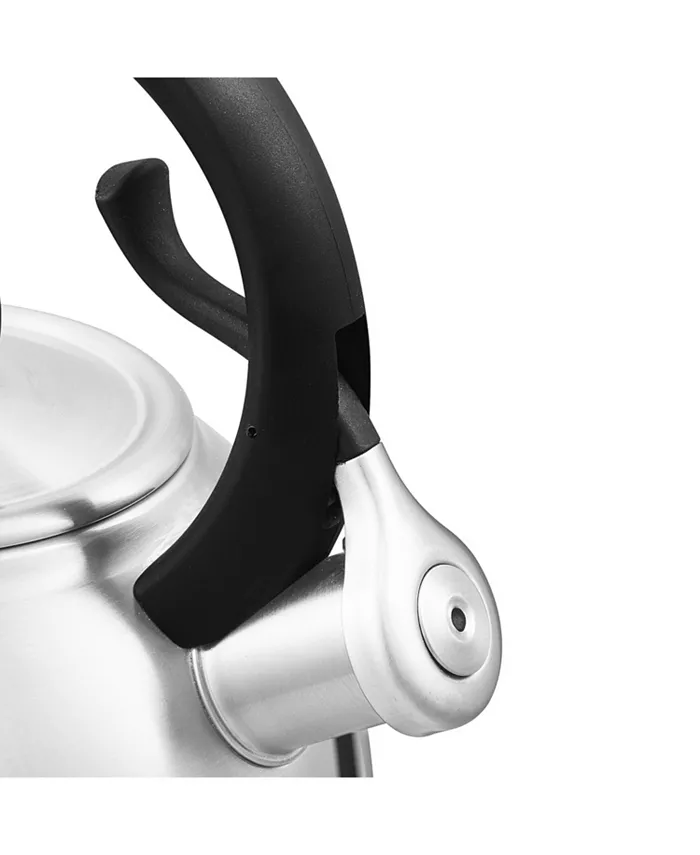 BergHOFF 1 Piece Essential Cami Stainless Steel 18 10 Whistling Kettle 2 Quart