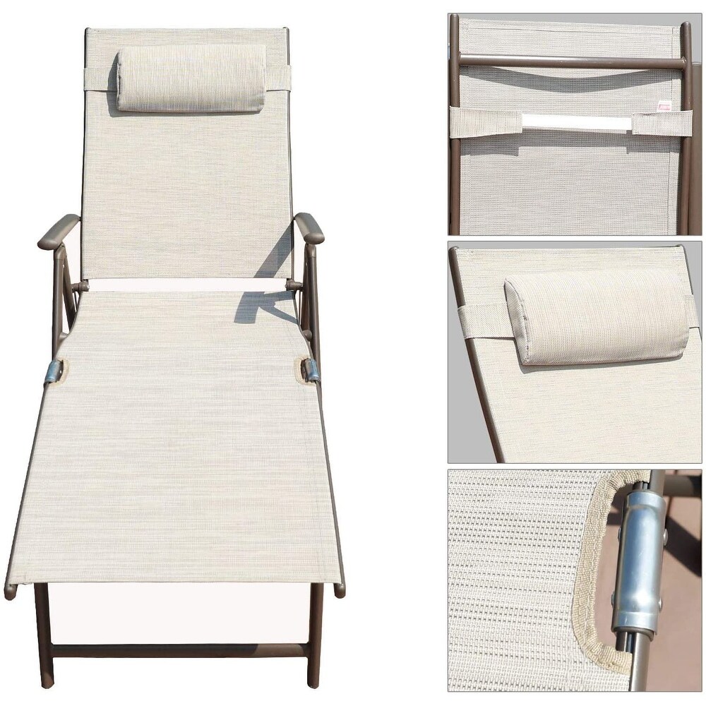 Two piece Aluminum Folding Chair