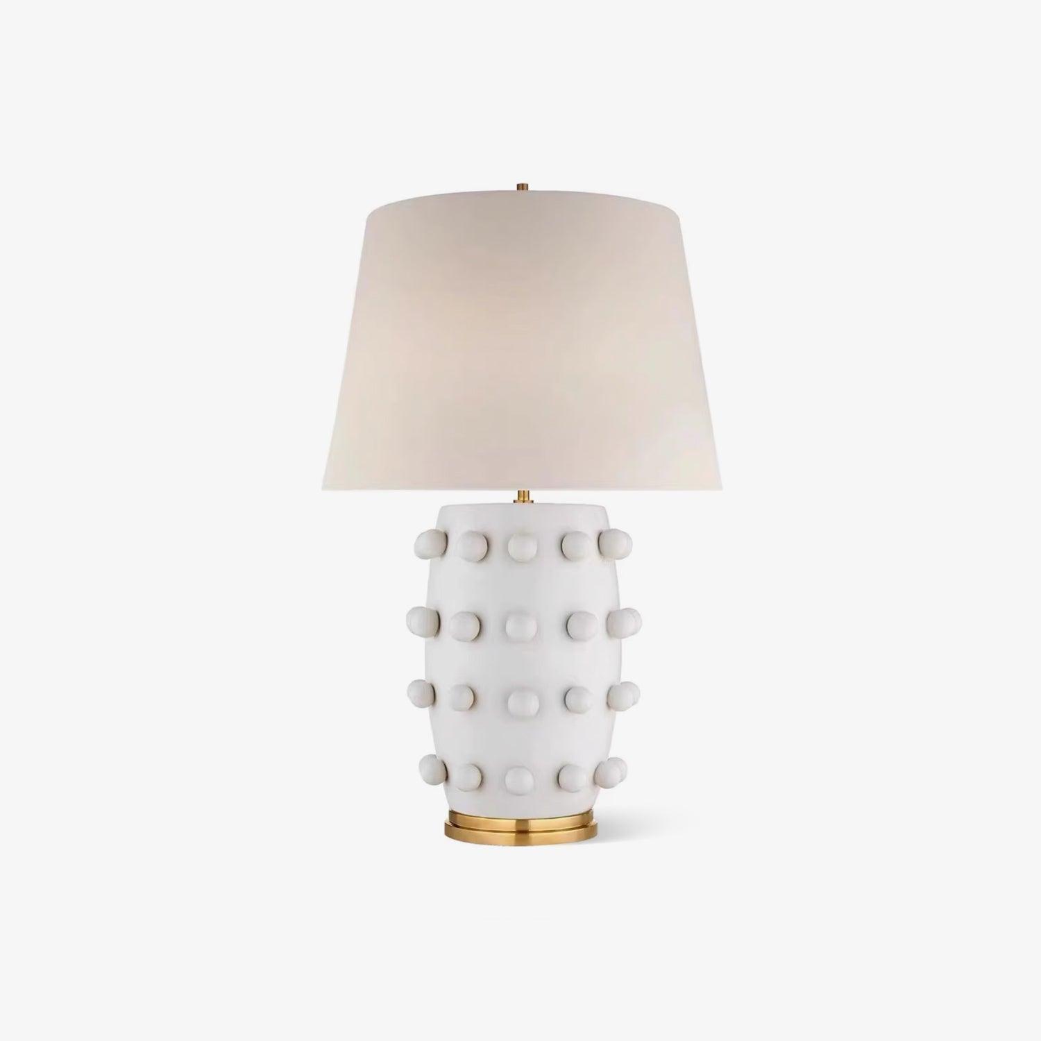 Polka Dot Porcelain Table Lamp