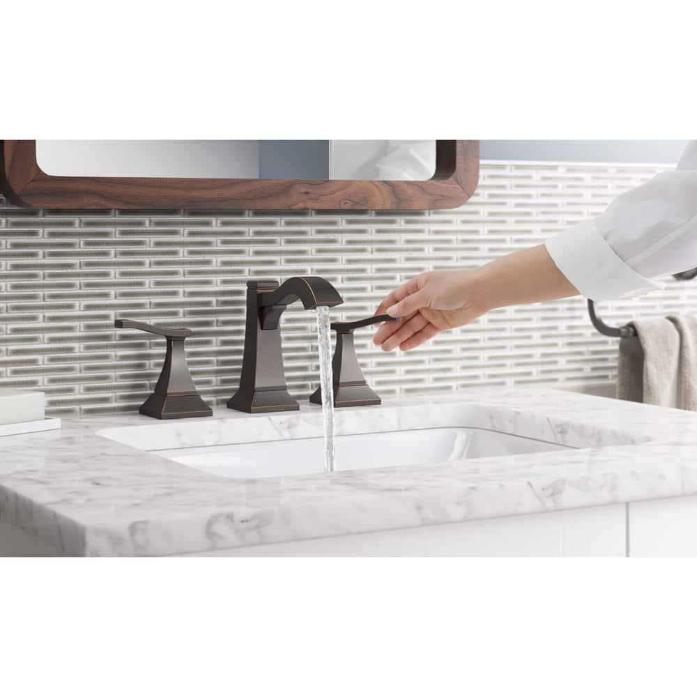 KOHLER Truss 8 in Widespread 2Handle Bathroom Faucet in OilRubbed Bronze