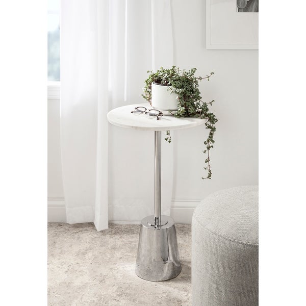 Kate and Laurel Tira Round Side Table