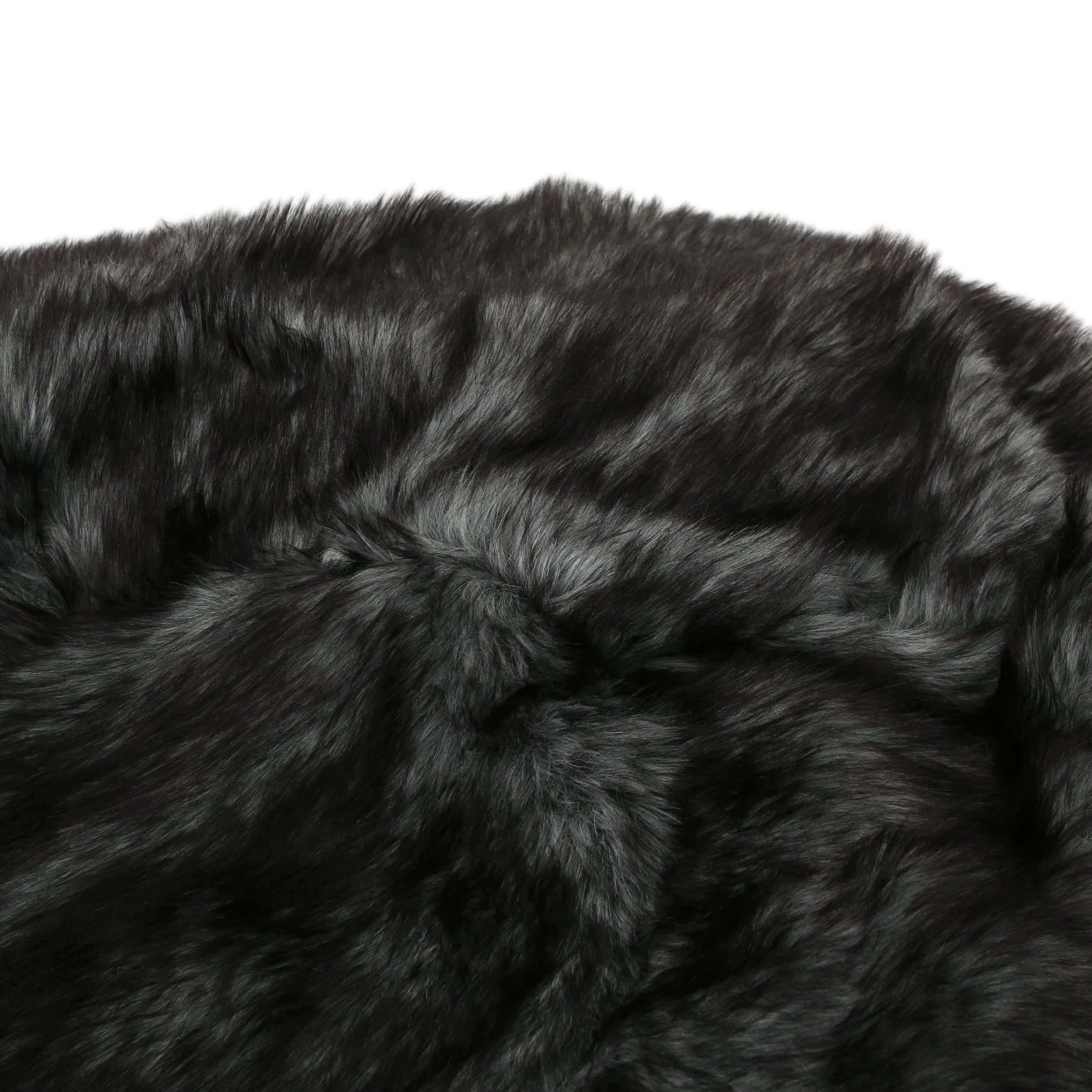 Leslie Modern 3 Foot Faux Fur Bean Bag Cover