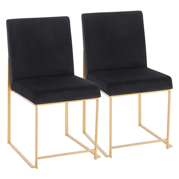 Fuji Gold High Back Dining Chair - Set of 2