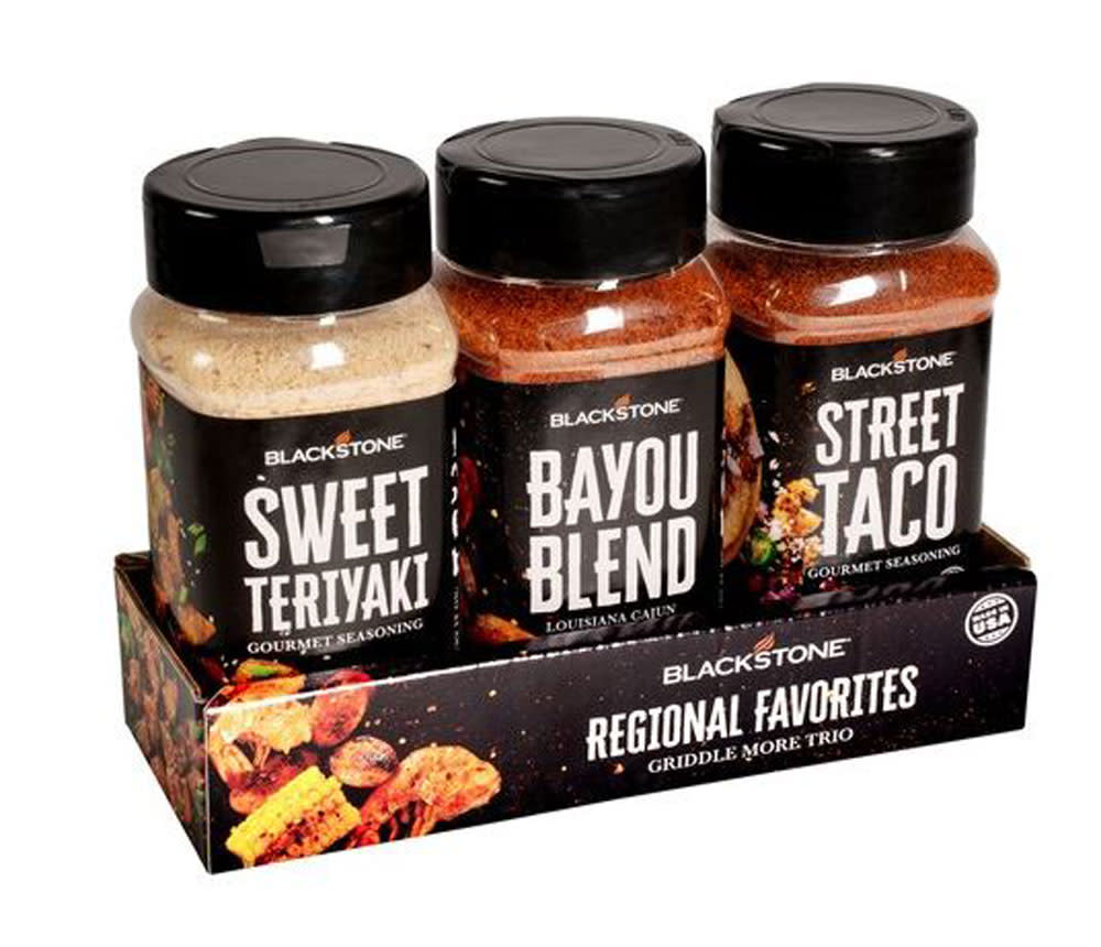 Blackstone Regional Favorites Seasoning Blend Bottles 3pk ;