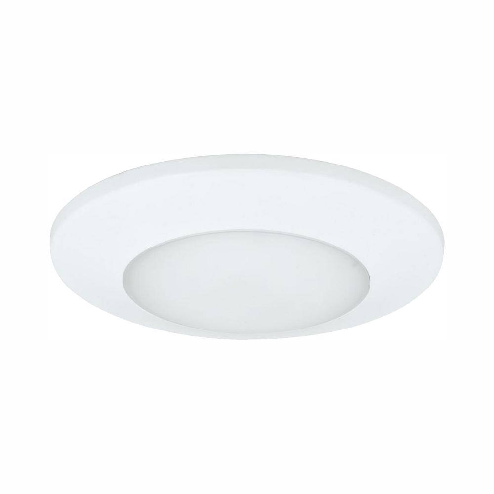 Progress Lighting 7-12 in. LED Slim Flush Mount 17-Watt White Integrated LED Surface Mount P8222-28-30K