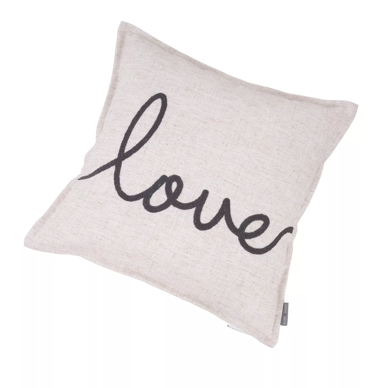 EVERGRACE Waska Love Linen Blend Throw Pillow