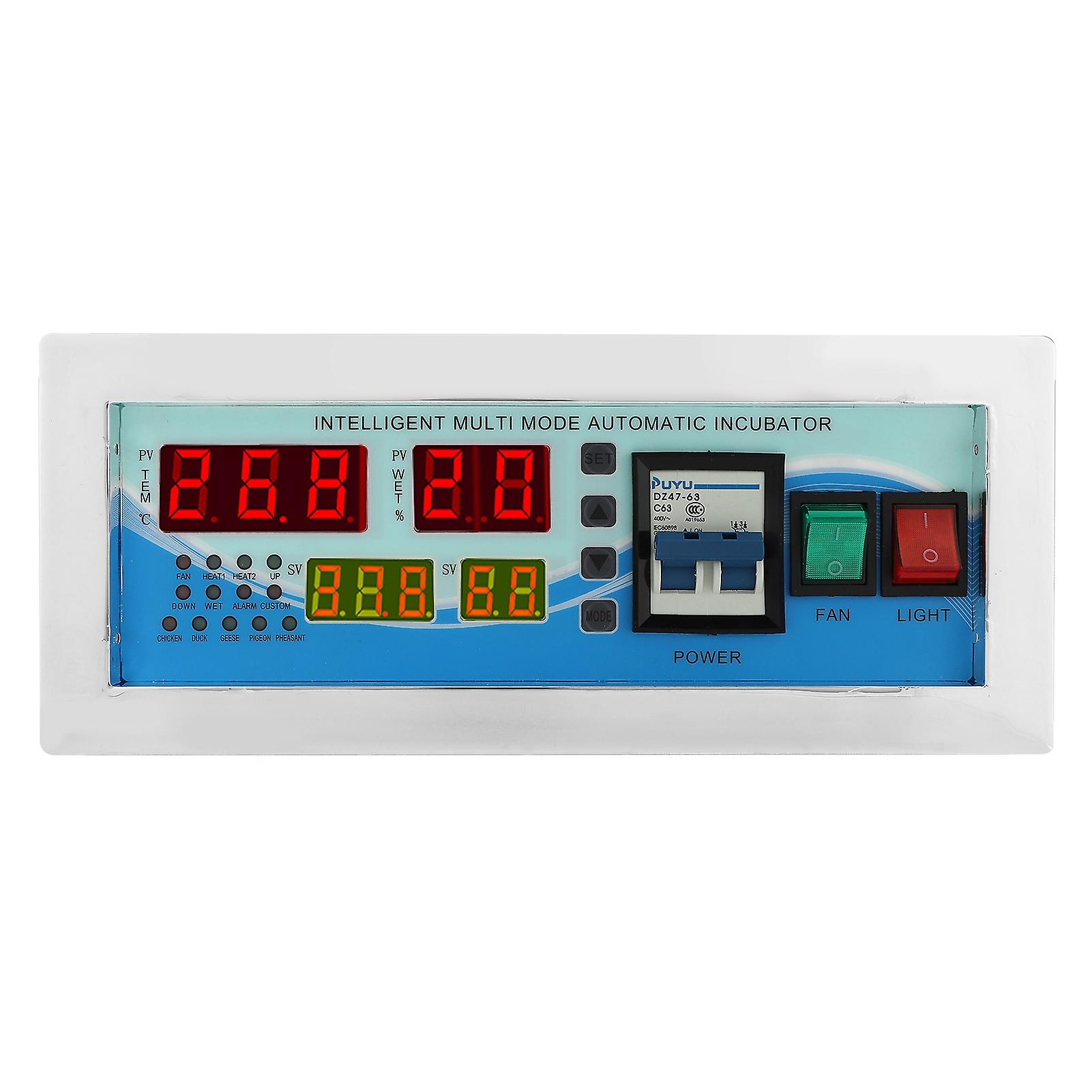 Digital Egg Incubator Controller With Lcd Screen And High Accuracy Temperature And Humidity Control For Poultry Eggs