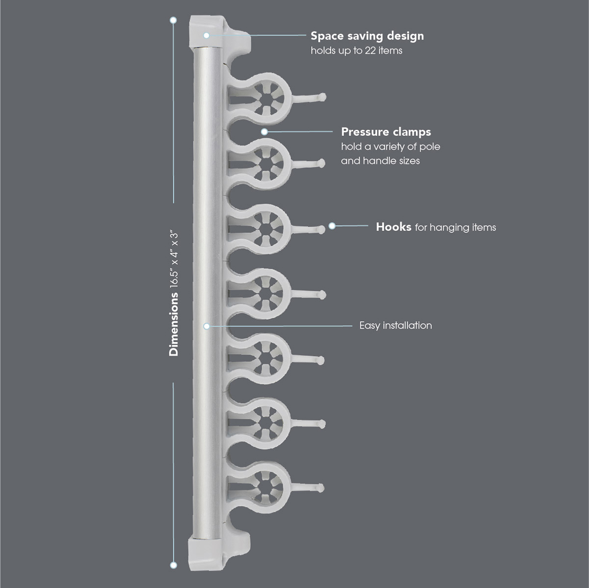 Casabella Grook Utility Holder