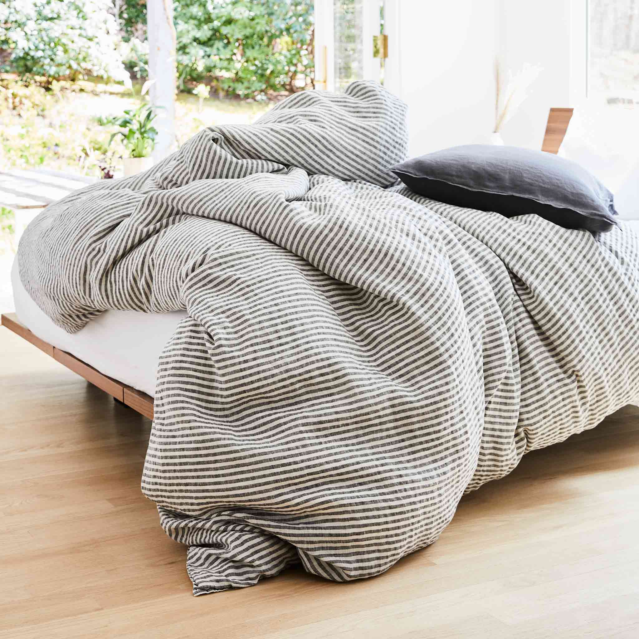 Washed Linen Duvet Cover