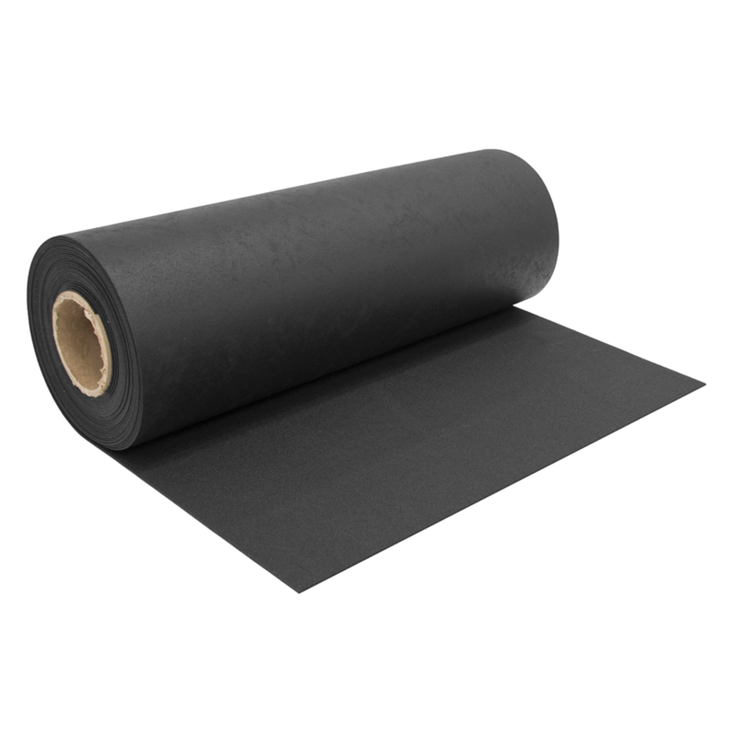 Multy Home 50 ft. L X 27 in. W Black Rubber Runner Mat