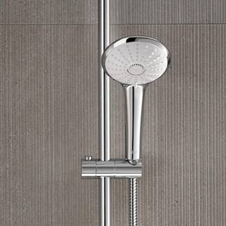 GROHE Euphoria 310 CoolTouch 3-Spray Thermostatic Shower System with Handheld Shower in StarLight Chrome 26726000