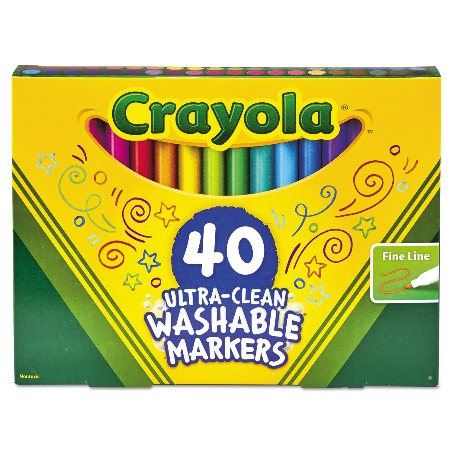 Ultra-Clean Washable Markers by Crayolaandreg; CYO587861