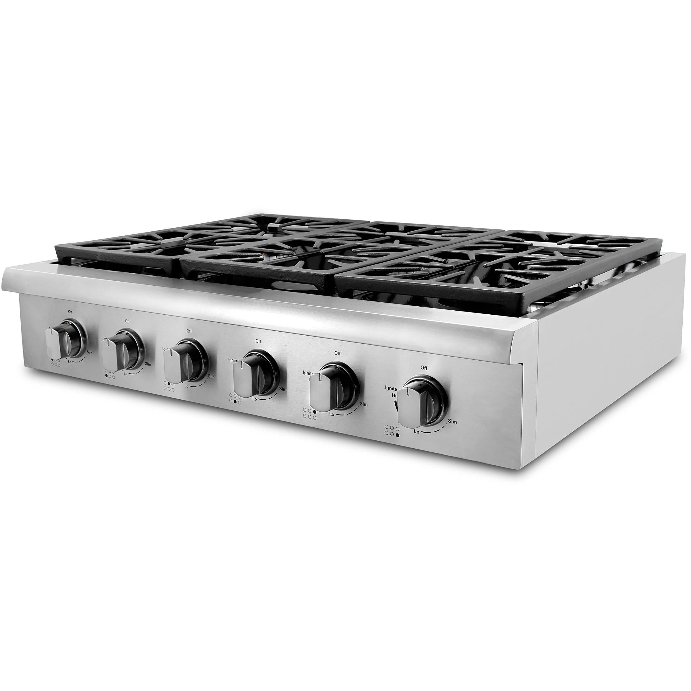 Thor Kitchen 36-inch Gas Rangetop HRT3618U