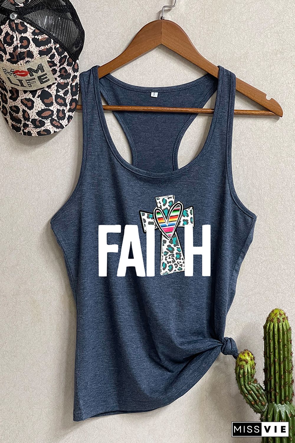 Faith Sleeveless Tank Top Wholesale