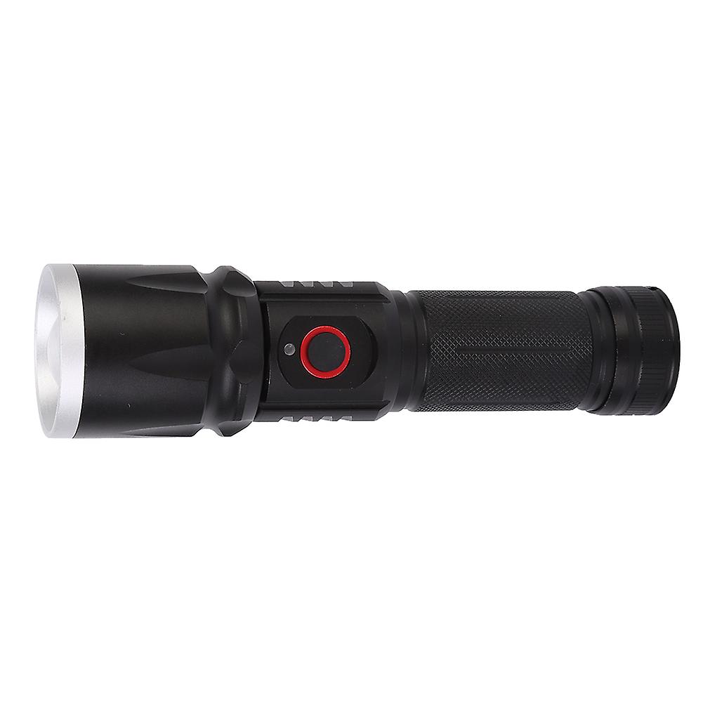 Outdoor Telescopic Dimmable Usb Led Flashlight Torch High Brightness Camping Hunting Fishing