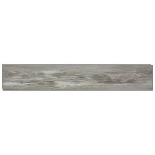 AA Surfaces Holston Acorn Hill 6 MIL x 7.1 in. x 48 in. Click Lock Waterproof Lux Vinyl Plank Flooring (26.15 sq. ft.case) HD-LVR6550-0012