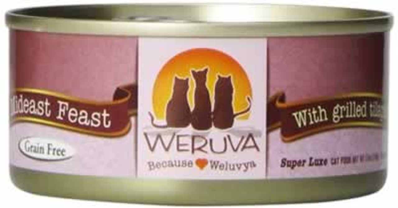 Weruva Mideast Feast Grain Free Canned Cat Food 5.5 Ounces