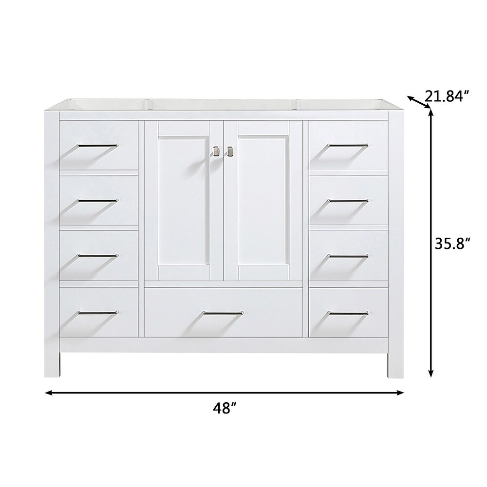 Proox 48 in.Single Bathroom Vnity Cabinet Base