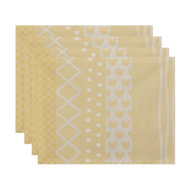 18 x 14 inch Pattern Stripe Placemat (set of 4)