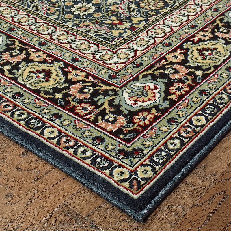 StyleHaven Keswick Viscount Framed Floral Rug